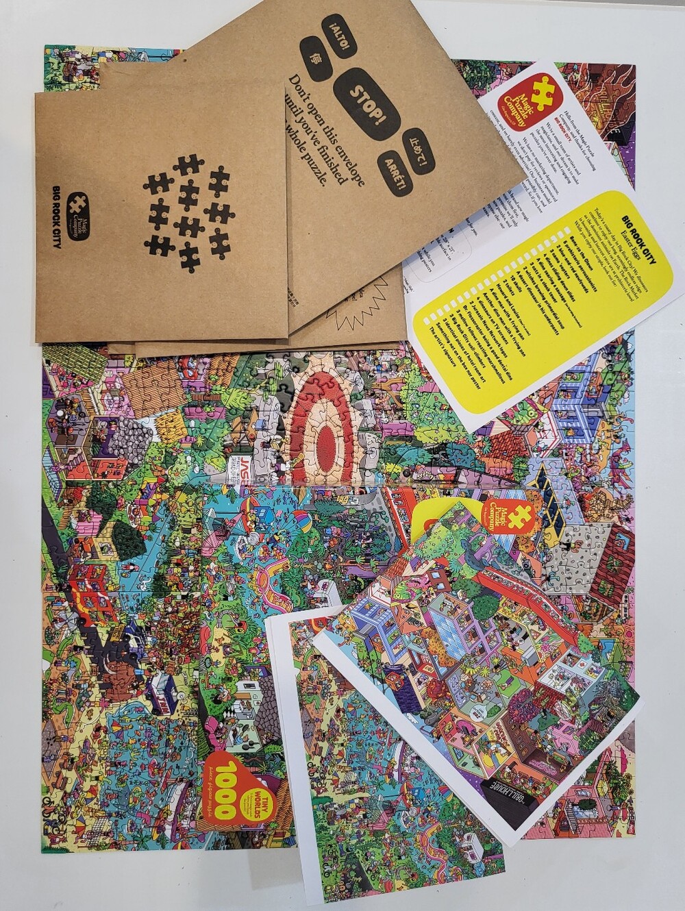 Magic Puzzle "Big Rock City" - Picture 11 of 12
